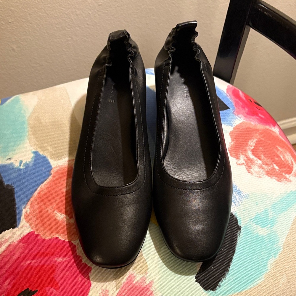 Everlane black heels